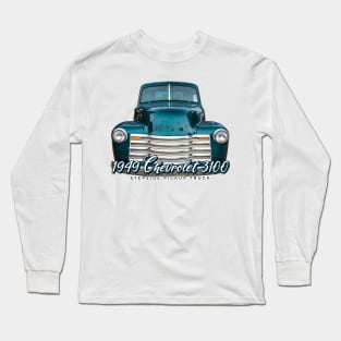 1949 Chevrolet 3100 Stepside Pickup Truck Long Sleeve T-Shirt